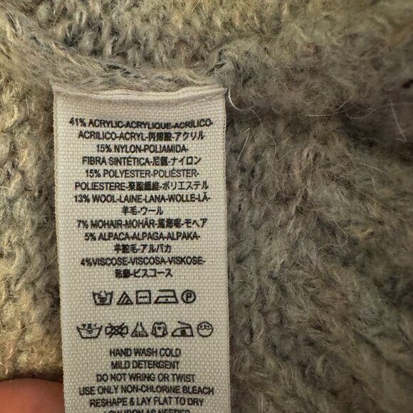 Free People Eyes On You Cardigan – Light Multi Melange - Small - Colorful - Picture 14 of 16